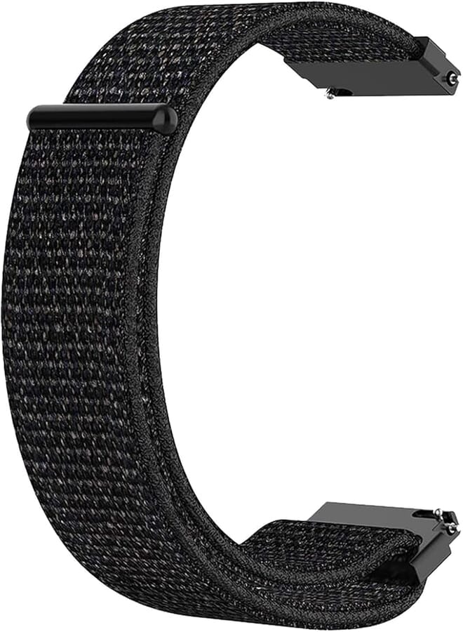 ACM Watch Strap Nylon Soft Loop 20mm Compatible with Samsung Galaxy Watch 4 Classic 42mm Smartwatch Sports Band